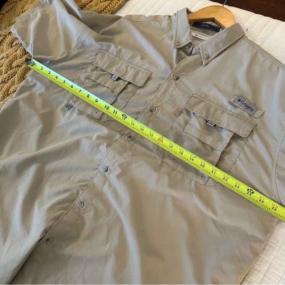 Columbia Bahama Short Sleeve Fishing Shirt. Size XL. - Picture 12 of 12